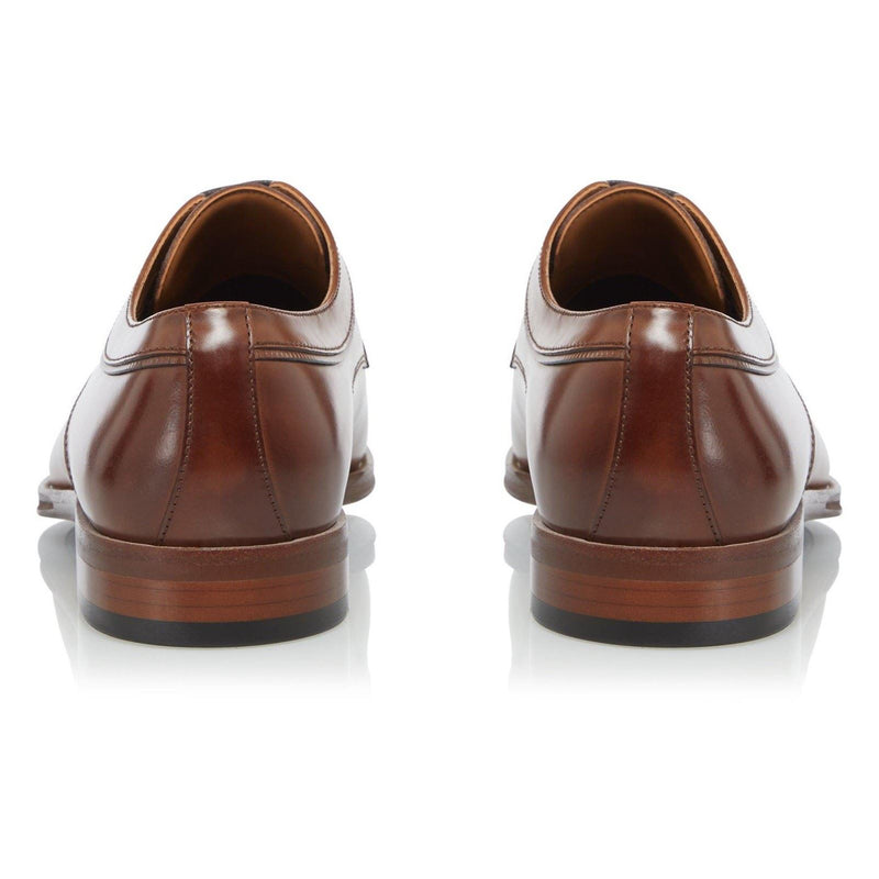 Dune Sparrows Chaussures Oxford Marron En Cuir Pour Hommes