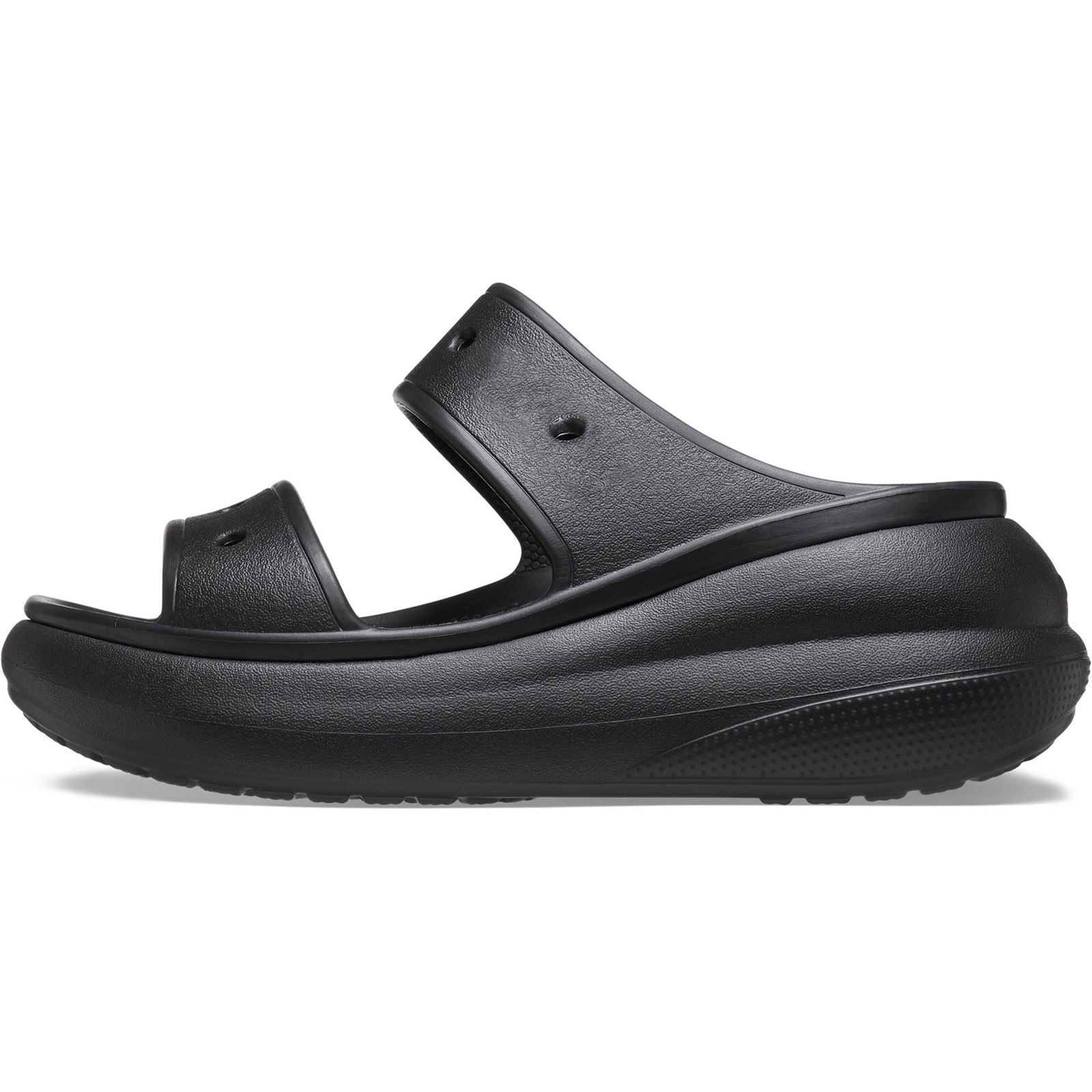 Crocs Classic Crush Sabots noirs pour Femmes en Thermoplastique