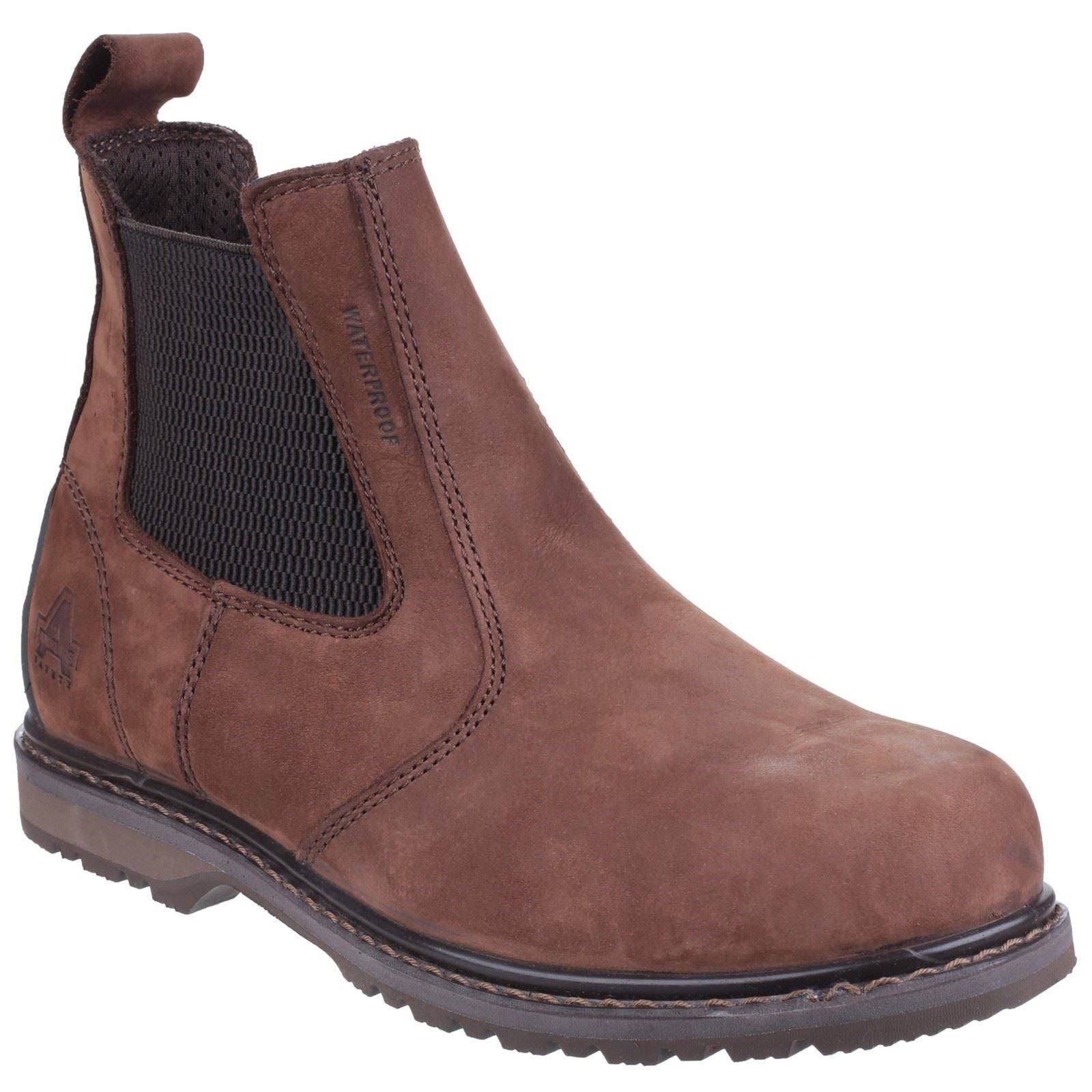 Amblers Safety  Bottes De Sécurité En Cuir Marron As148 Sperrin
