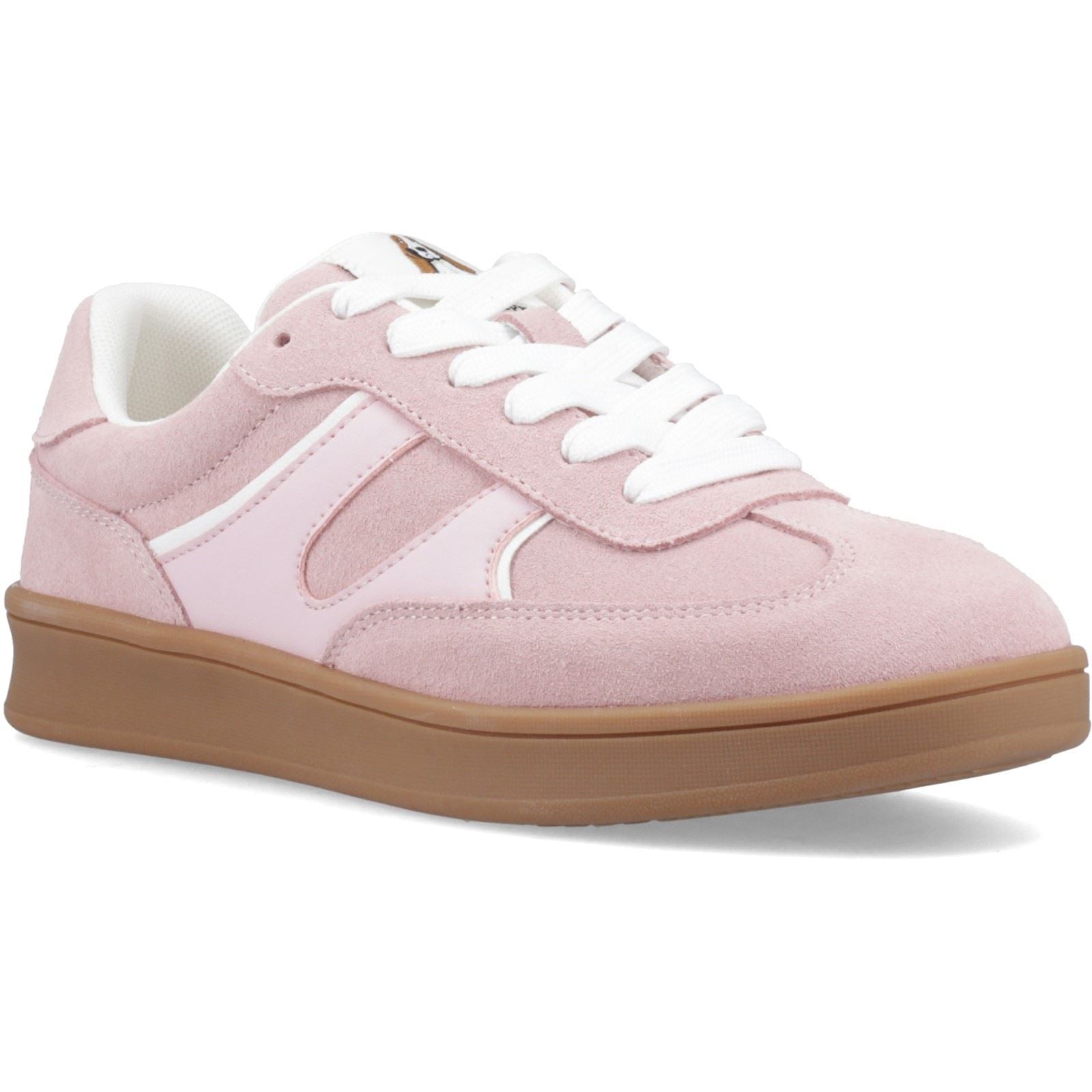 Hush Puppies Maura Baskets Roses Pour Femmes Suede