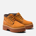 Timberland Stone Street Nellie Bottes En Cuir Jaune Pour Femme
