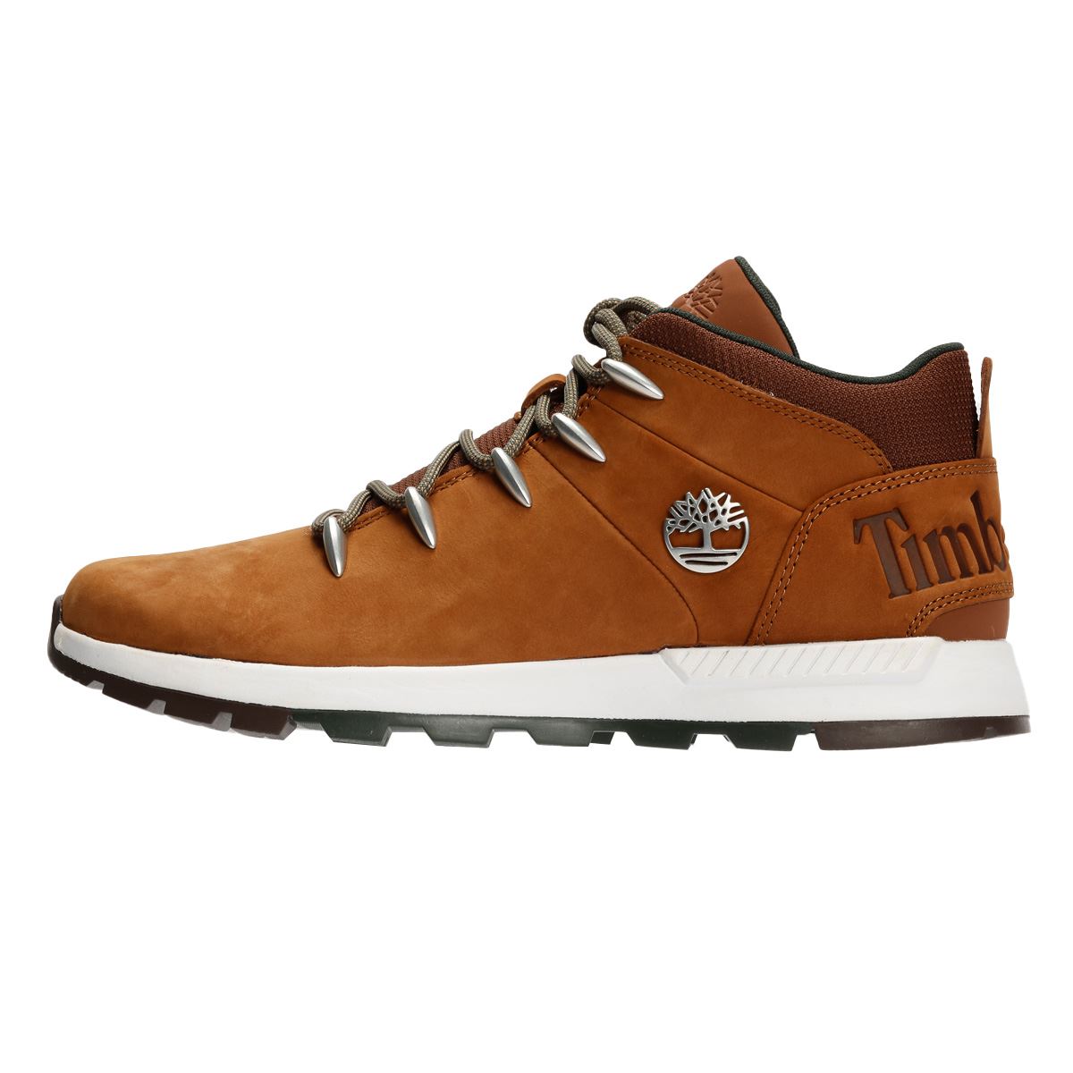 Timberland Sprint Trekker Baskets En Cuir Marron Pour Hommes