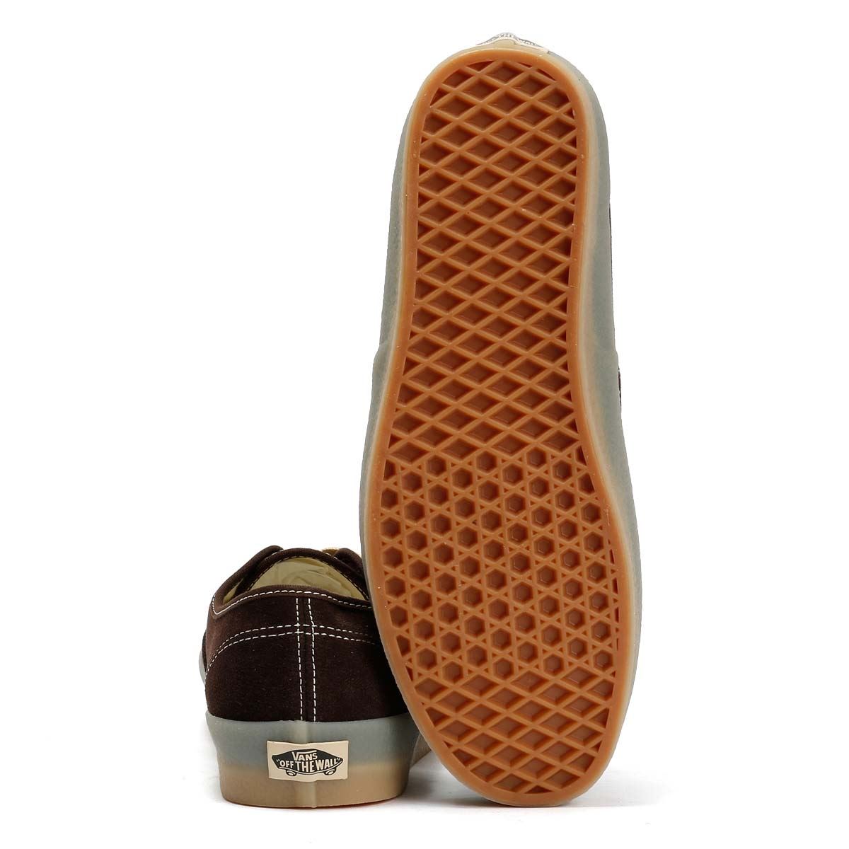 Vans Authentic Crepe Baskets Brunes Pour Hommes En Suède