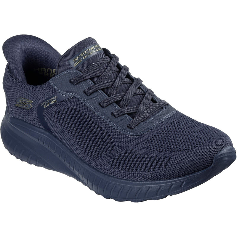 Skechers BOBS Sport Squad Chaos Sneakers Femme En Polyester Bleu Marine Foncé