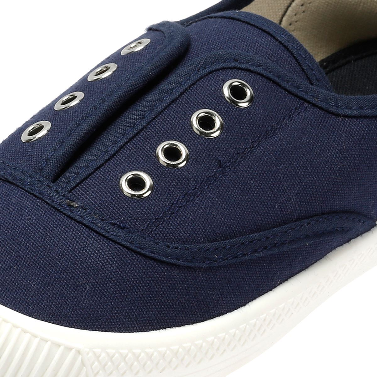 Penguin Anita Chaussures Bleues En Toile Pour Femmes
