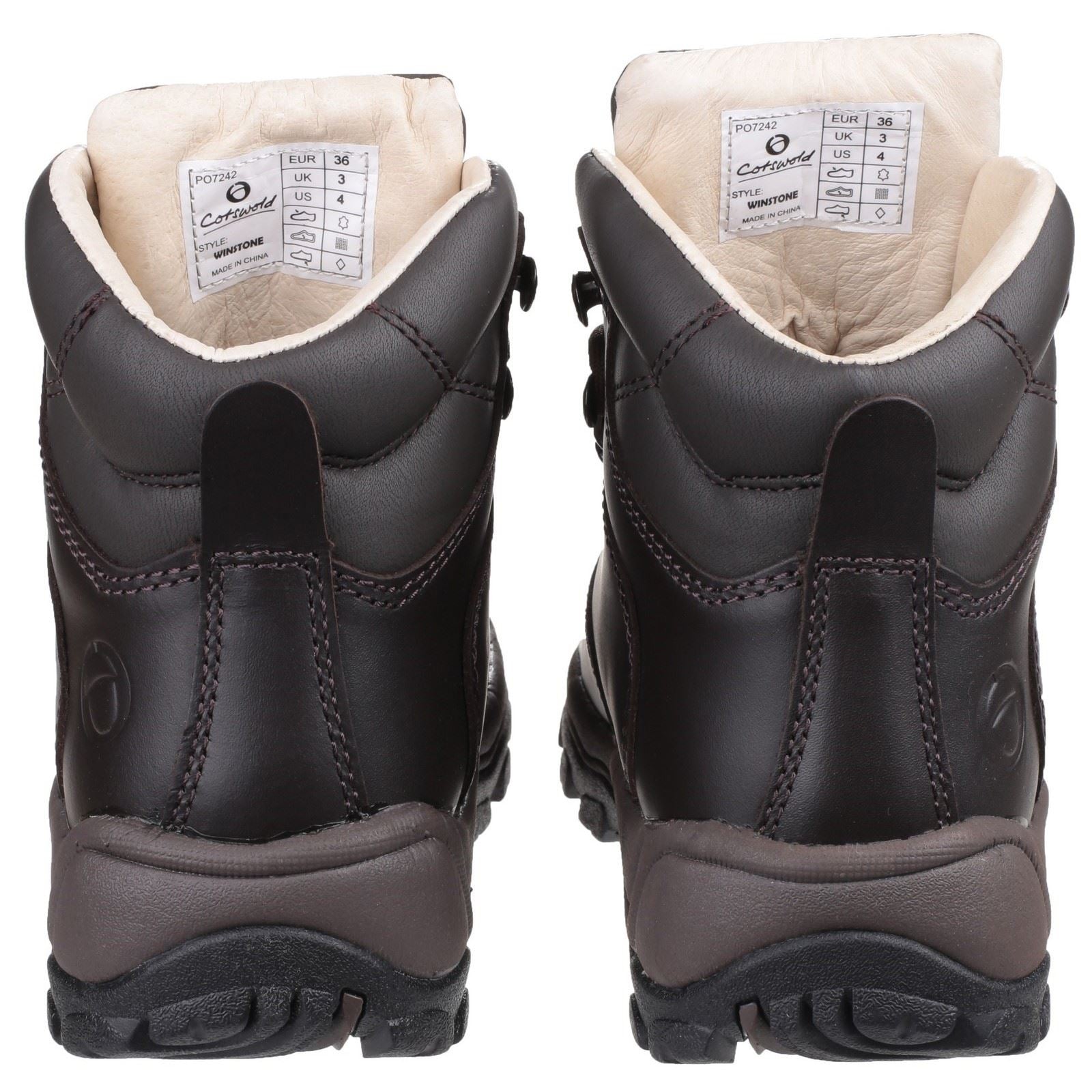 Cotswold Winstone Bottes De Randonnée En Cuir Pour Femme, Marron