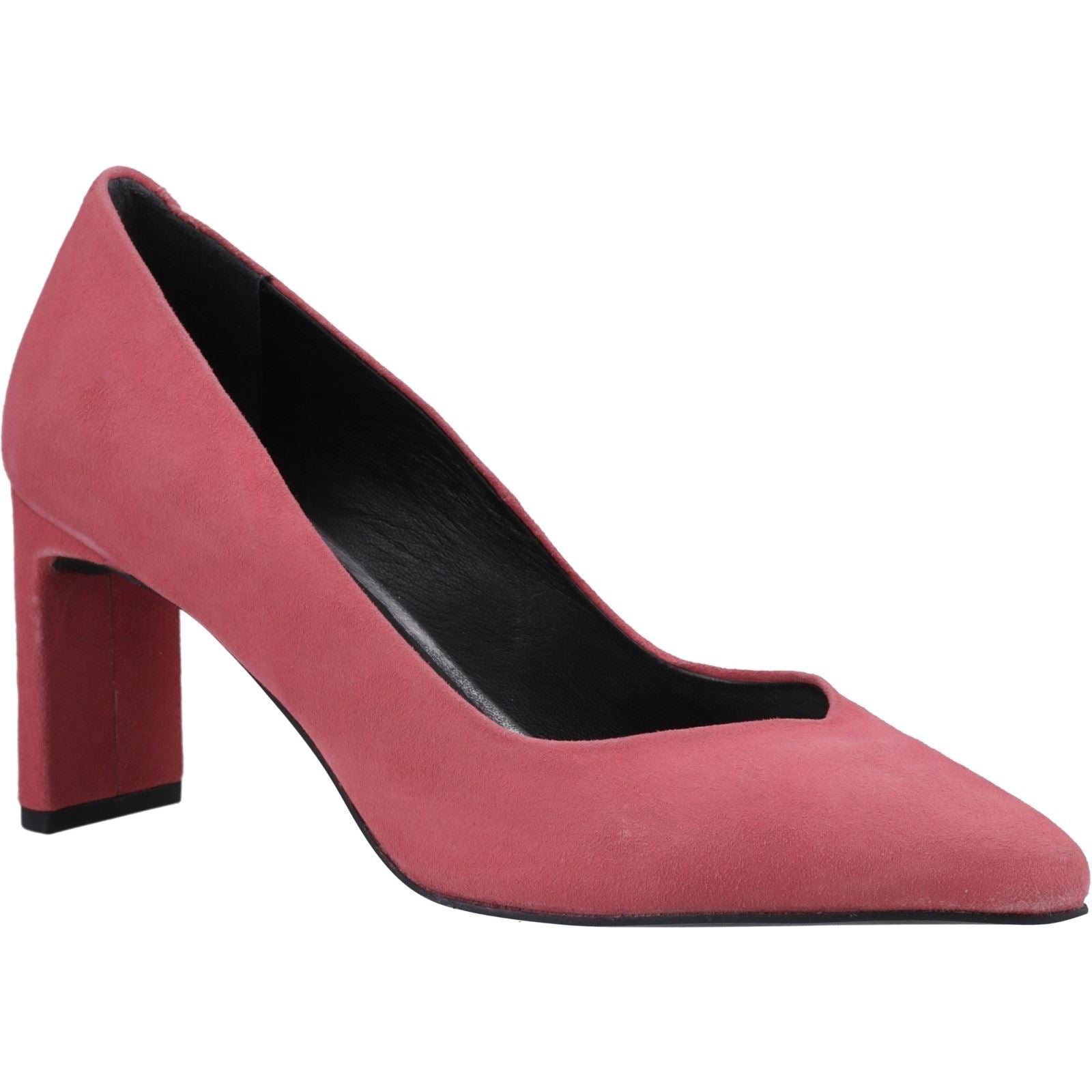 Hush Puppies Olivia Chaussures Pour Femmes En Corail En Suède