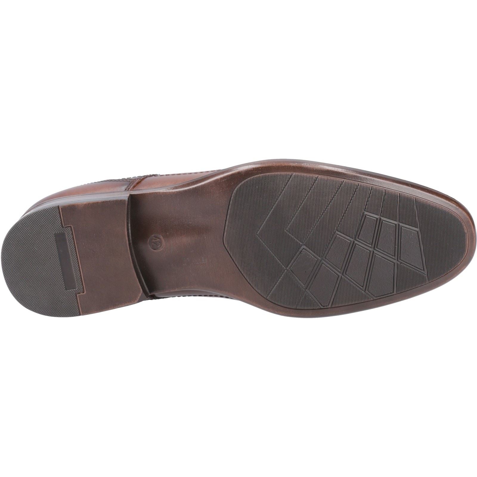Pod Carl Chaussures À Lacets Cognac En Cuir Pour Hommes