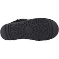 Hush Puppies Sloane Chaussons Noirs Pour Femmes En Suède