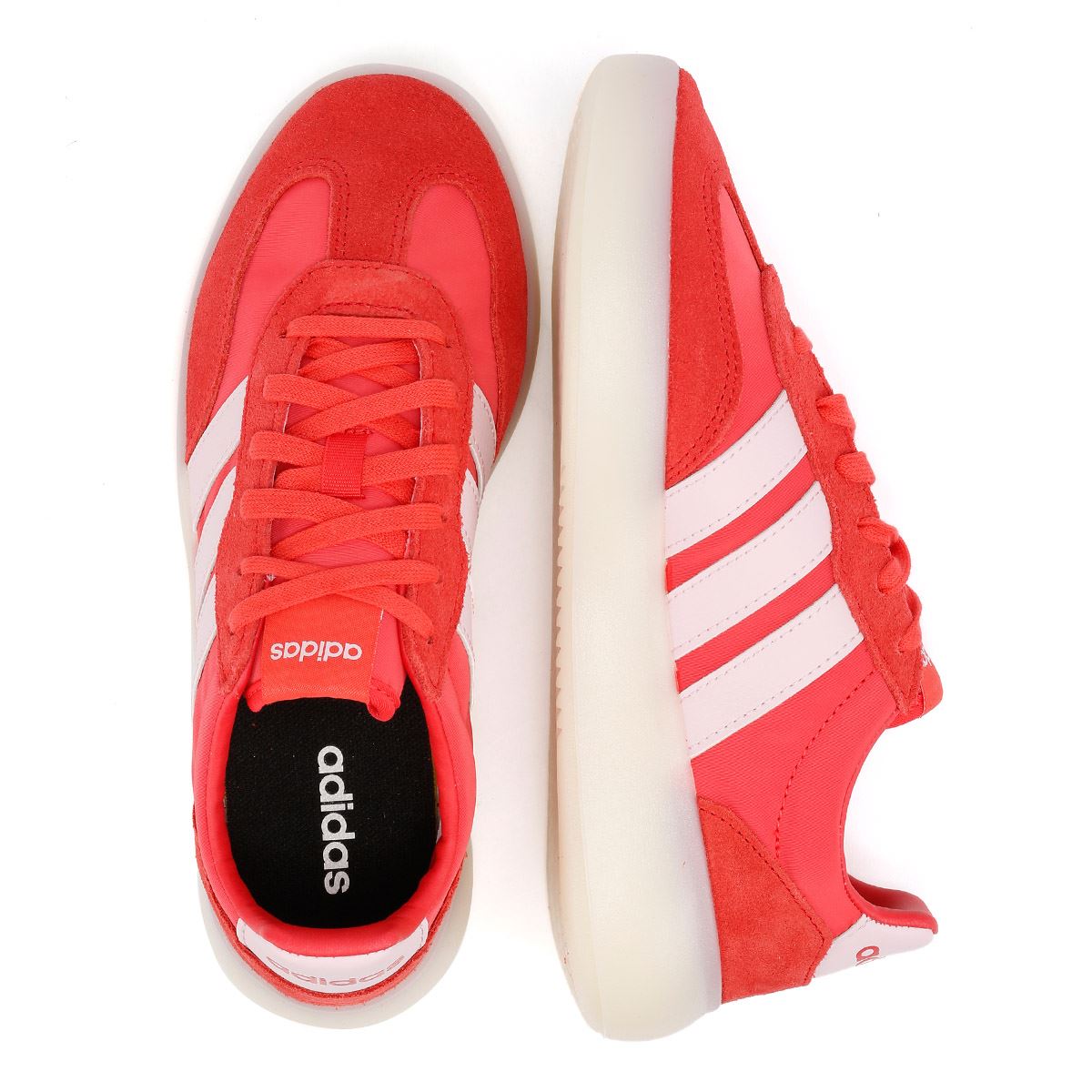 Adidas Barreda Decode Chaussures De Sport Rouges Pour Femmes