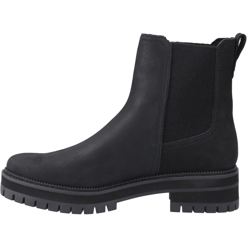 TOMS Bennet Bottes En Cuir Noires Pour Femmes