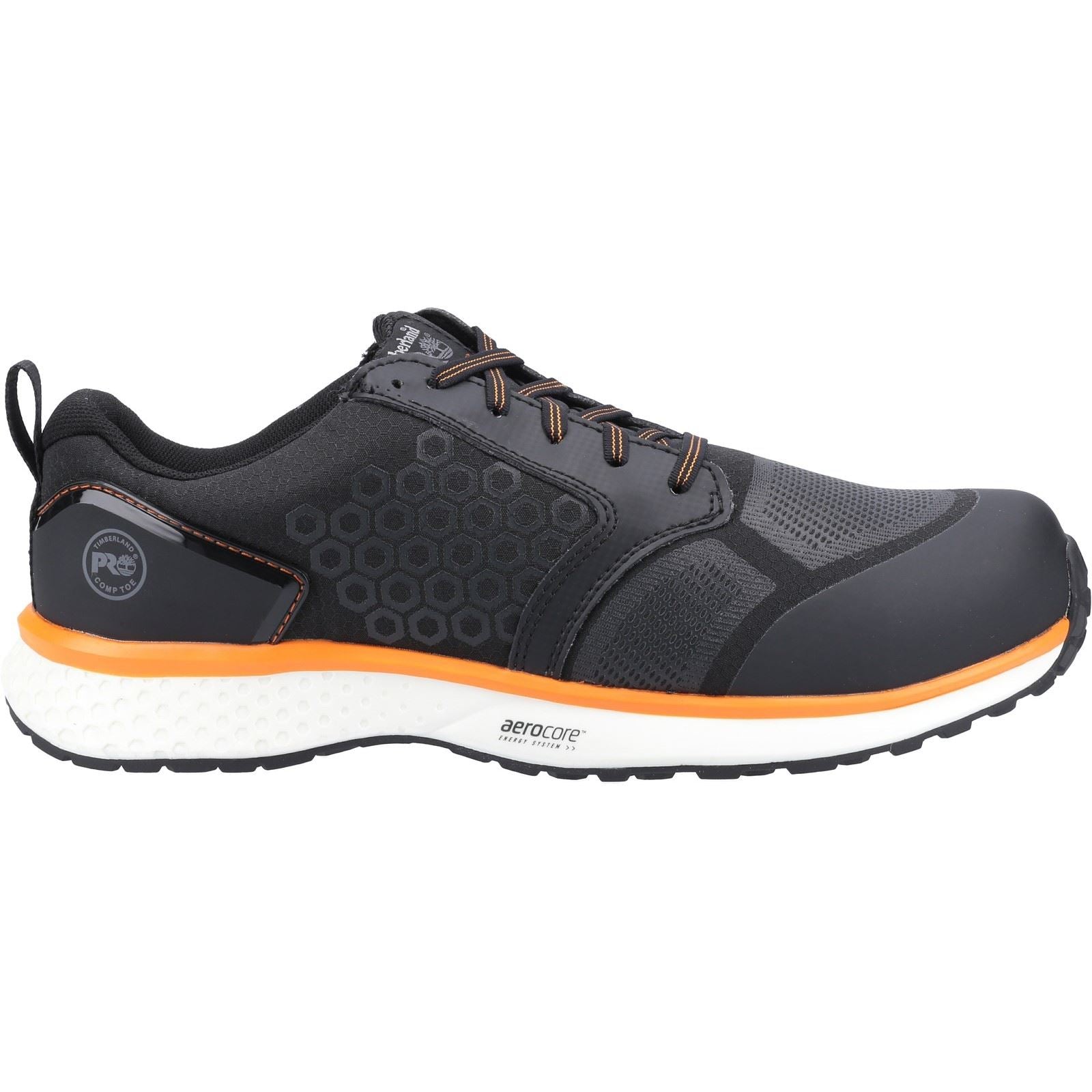 Timberland Pro  Baskets De Sécurité Synthétiques Reaxion Noires/Oranges