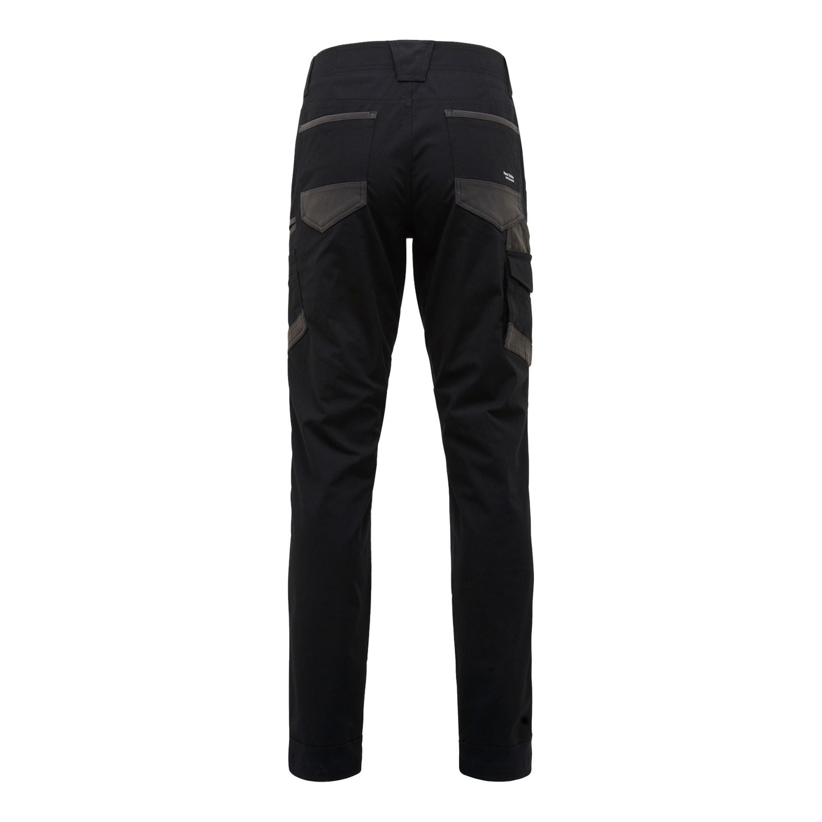 Hard Yakka Raptor Active Pantalons Noirs En Coton Pour Hommes - Extérieur