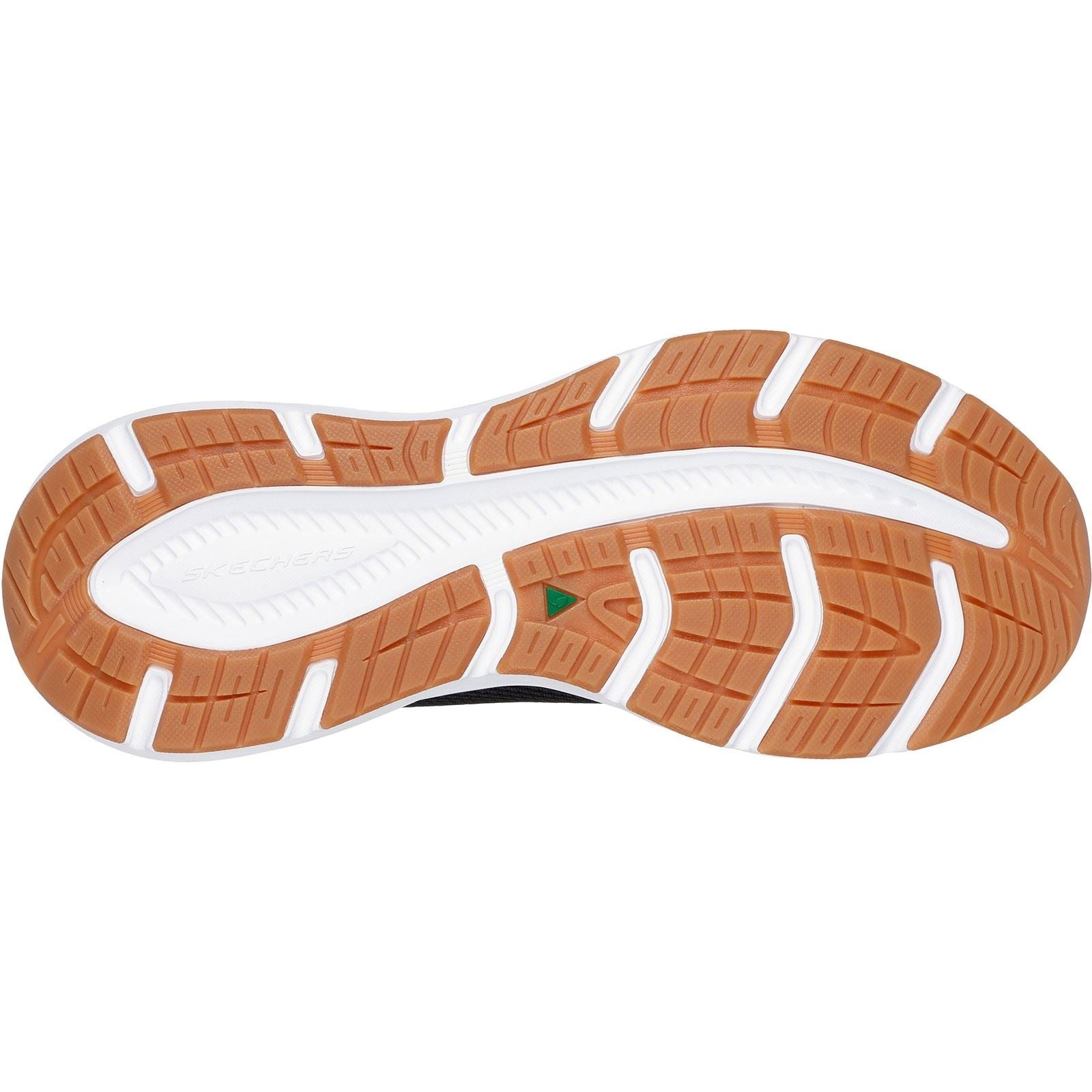 Skechers Edgeride Rekze Baskets Homme Noires/Blanches En Textile