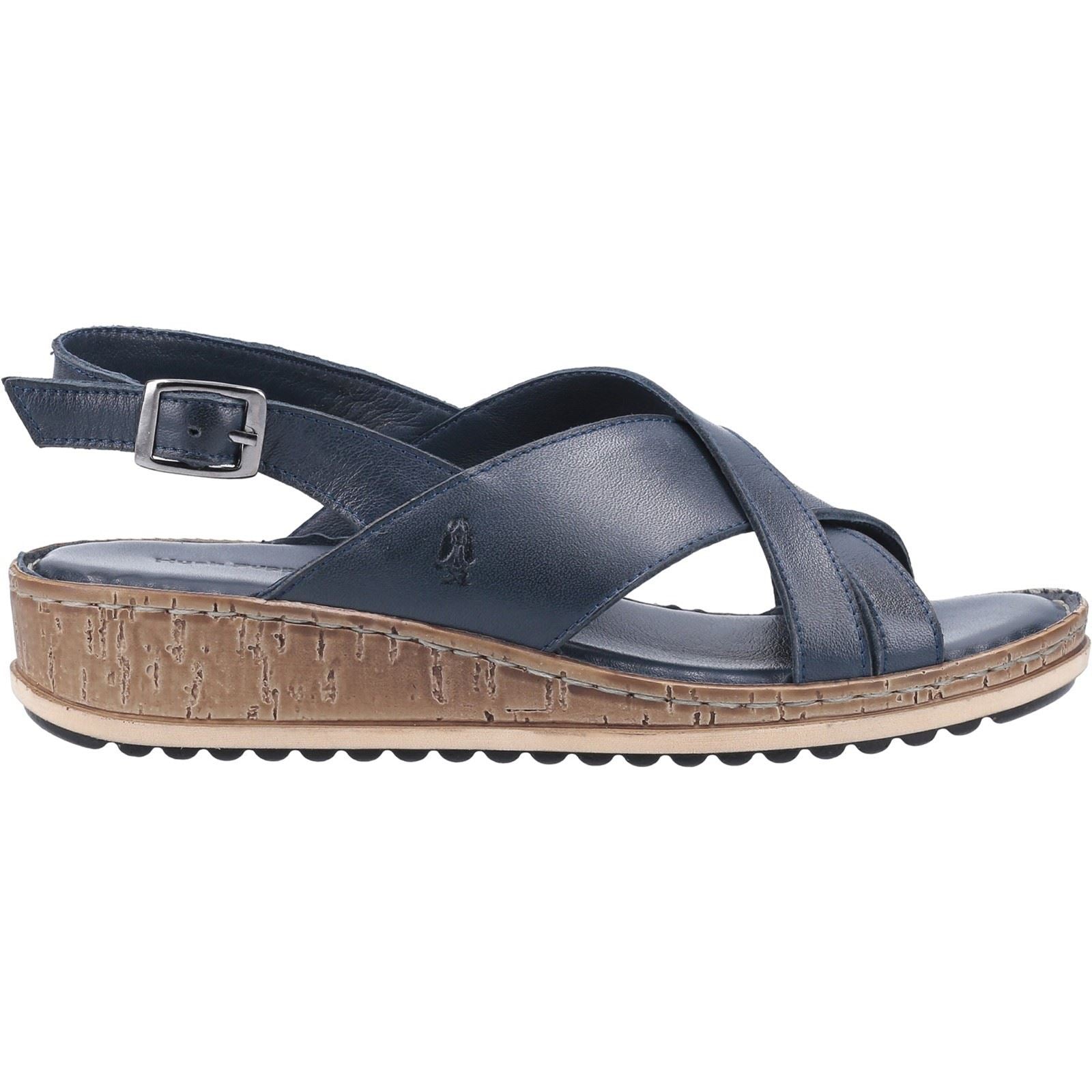 Hush Puppies Elena Escarpins En Cuir Pour Femme Couleur Bleu Marine