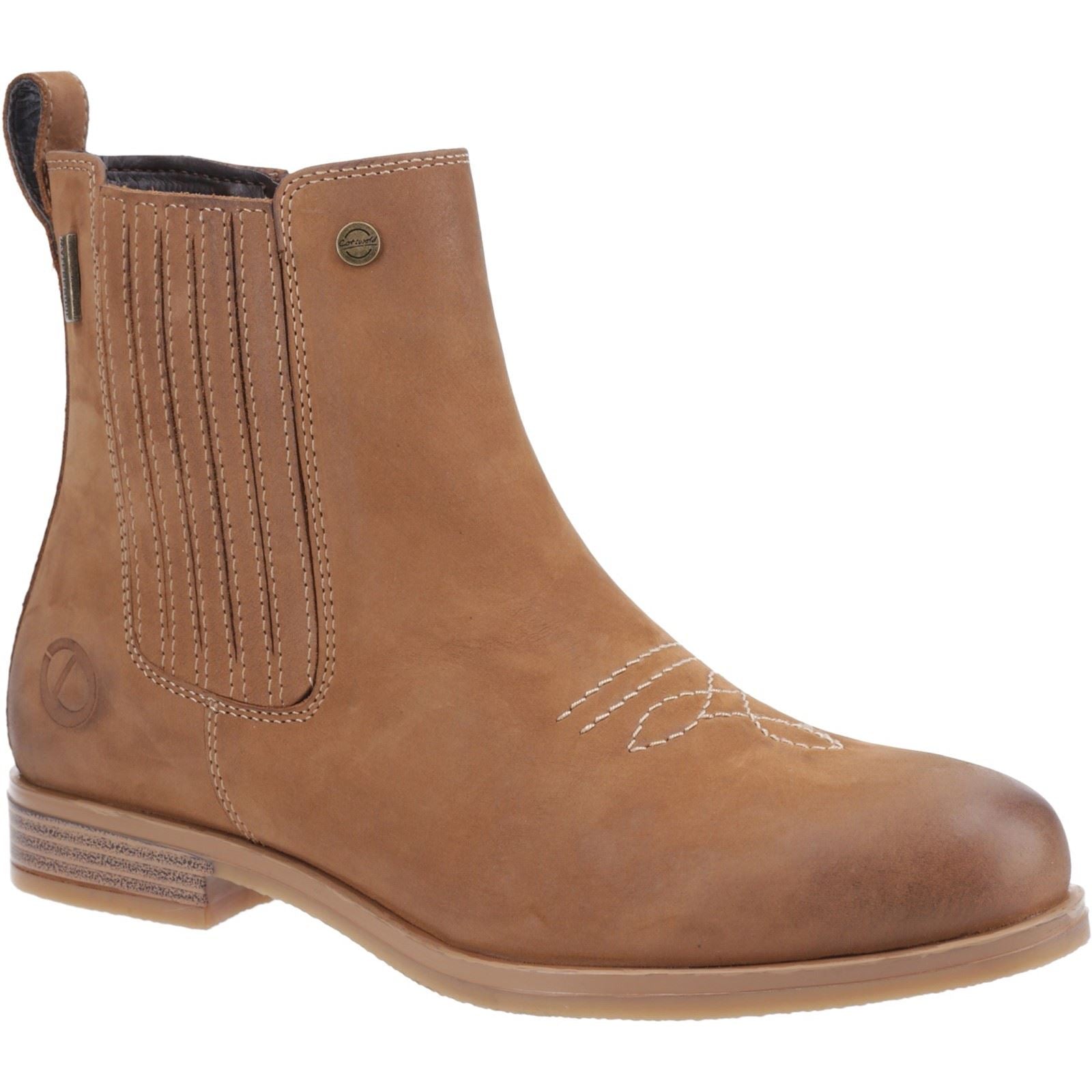 Cotswold Didbrook Bottes En Cuir Pour Femme Couleur Marron Clair