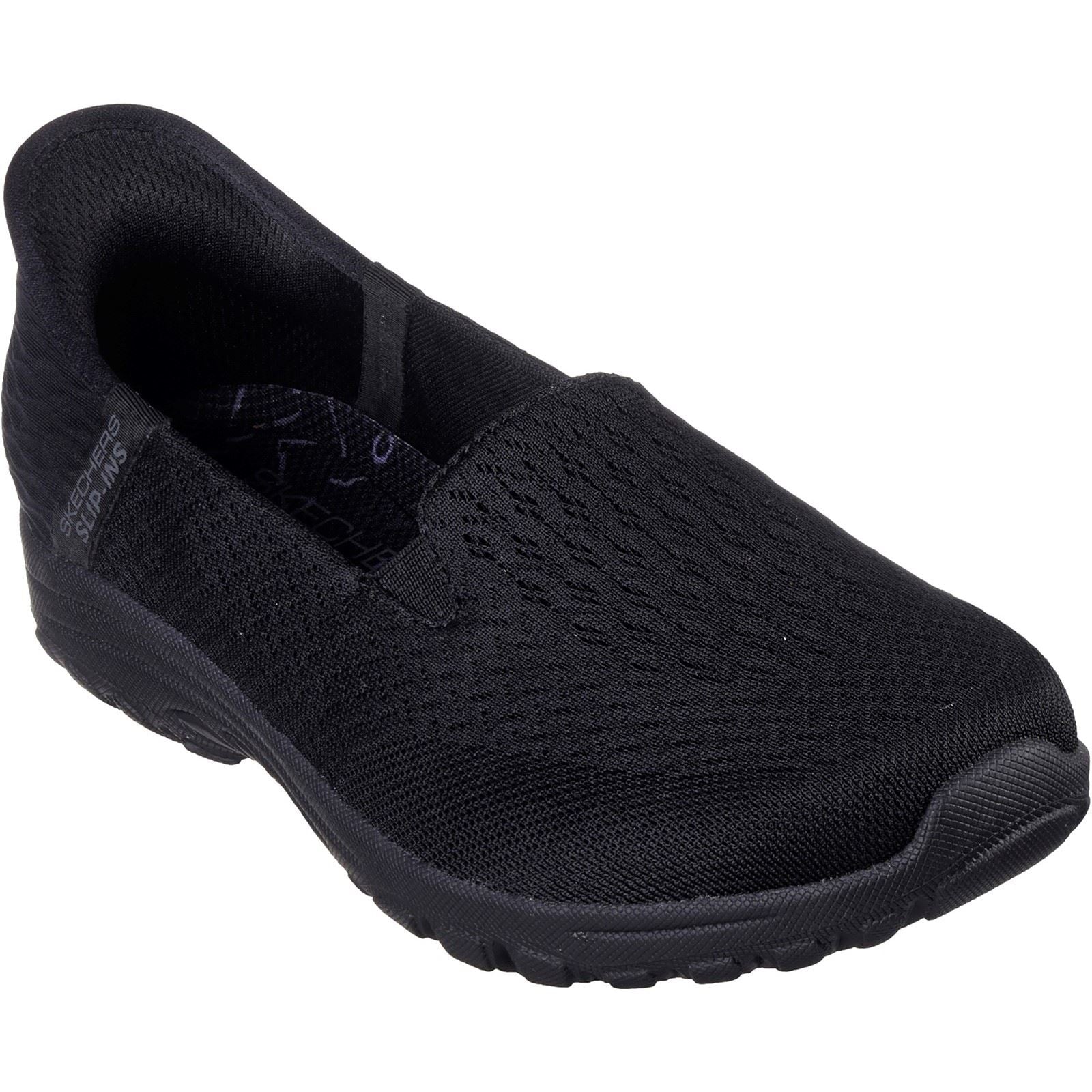 Skechers Reggae Fest 2.0 Guiding Sneakers Noires Pour Femmes En Textile