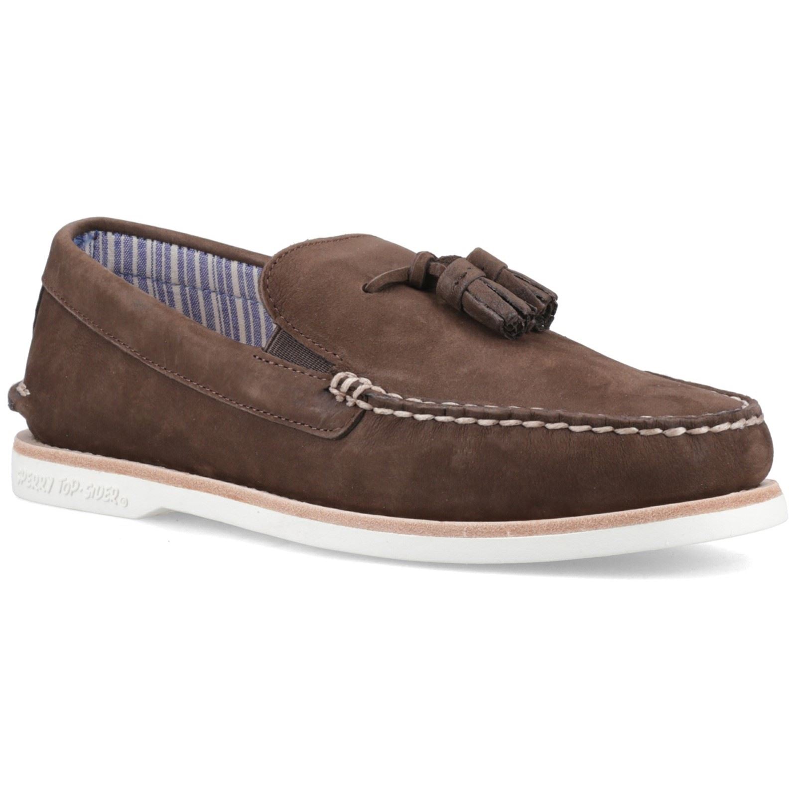 Sperry Authentic Original Chaussures Loafers En Vison Pour Homme En Cuir