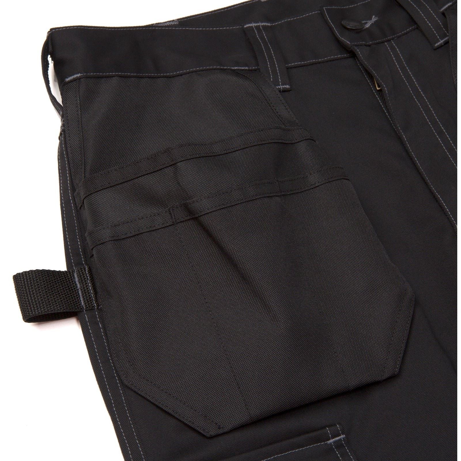 Caterpillar Essential Knee Pocket Stretch Holster Pantalons De Plein Air Pour Hommes En Polyester Noirs