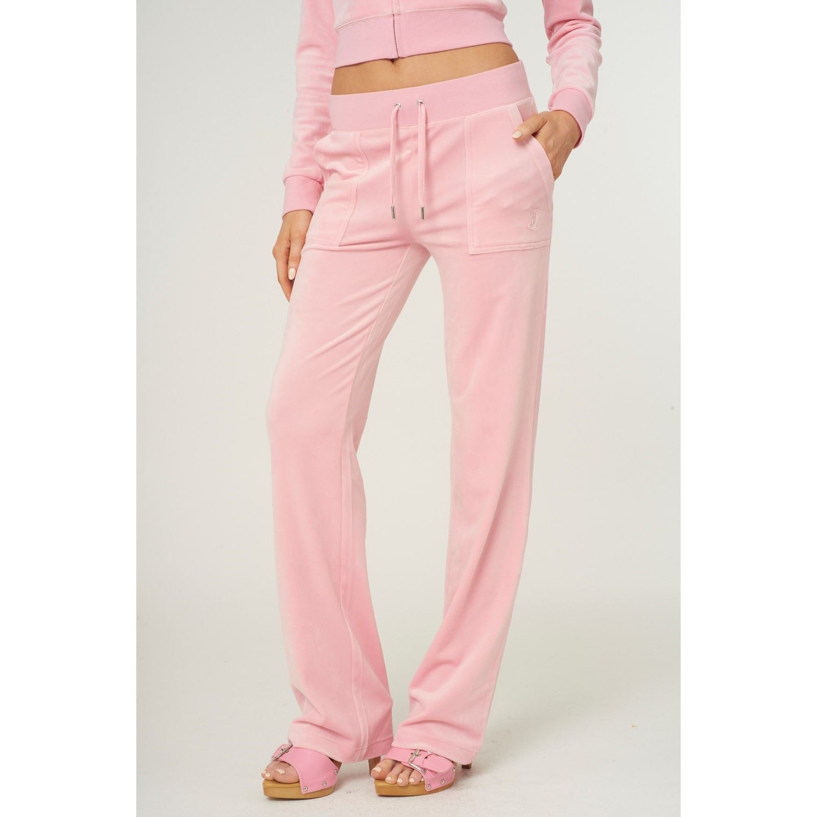 Juicy Couture Del Ray Pant Jogging En Polyester Rose Juteux Pour Femmes