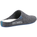 Hush Puppies The Good Slipper 90% Recyclé Rpet Polyester Chaussons Hommes En Gris Foncé