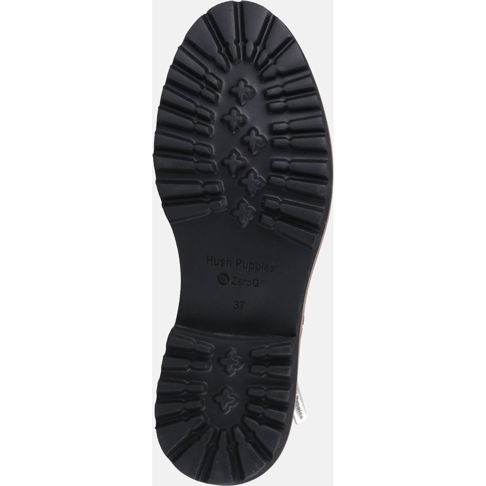 Hush Puppies Grace Zip Bottes En Daim Noir Pour Femmes