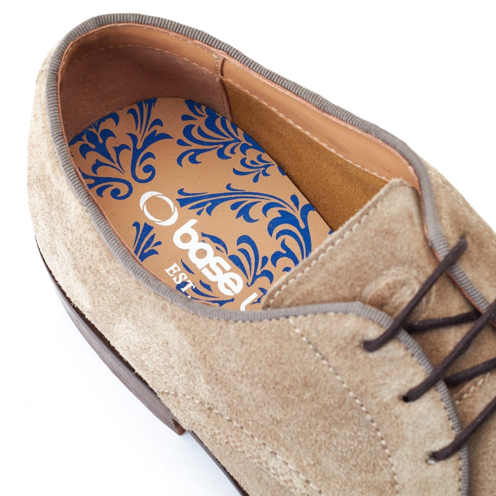 Base London Bronte Chaussures Oxford En Cuir Pour Hommes