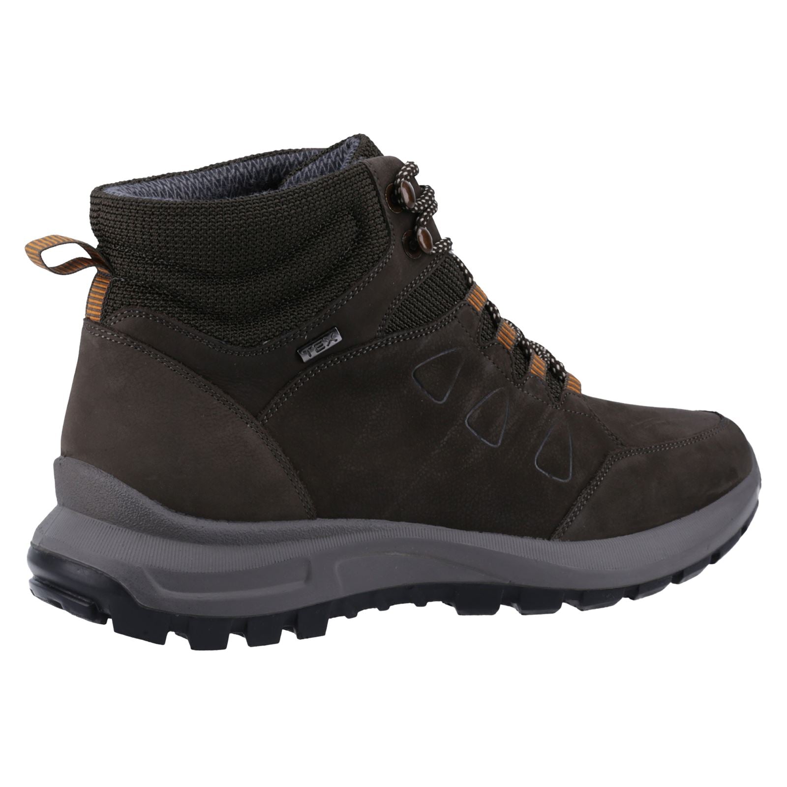 Cotswold Dixton Bottes En Cuir Pour Hommes De Couleur Marron Foncé