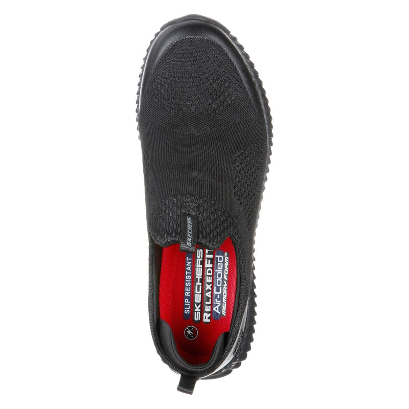 Skechers Workwear Cessnock Chaussures De Sport Noires Pour Hommes