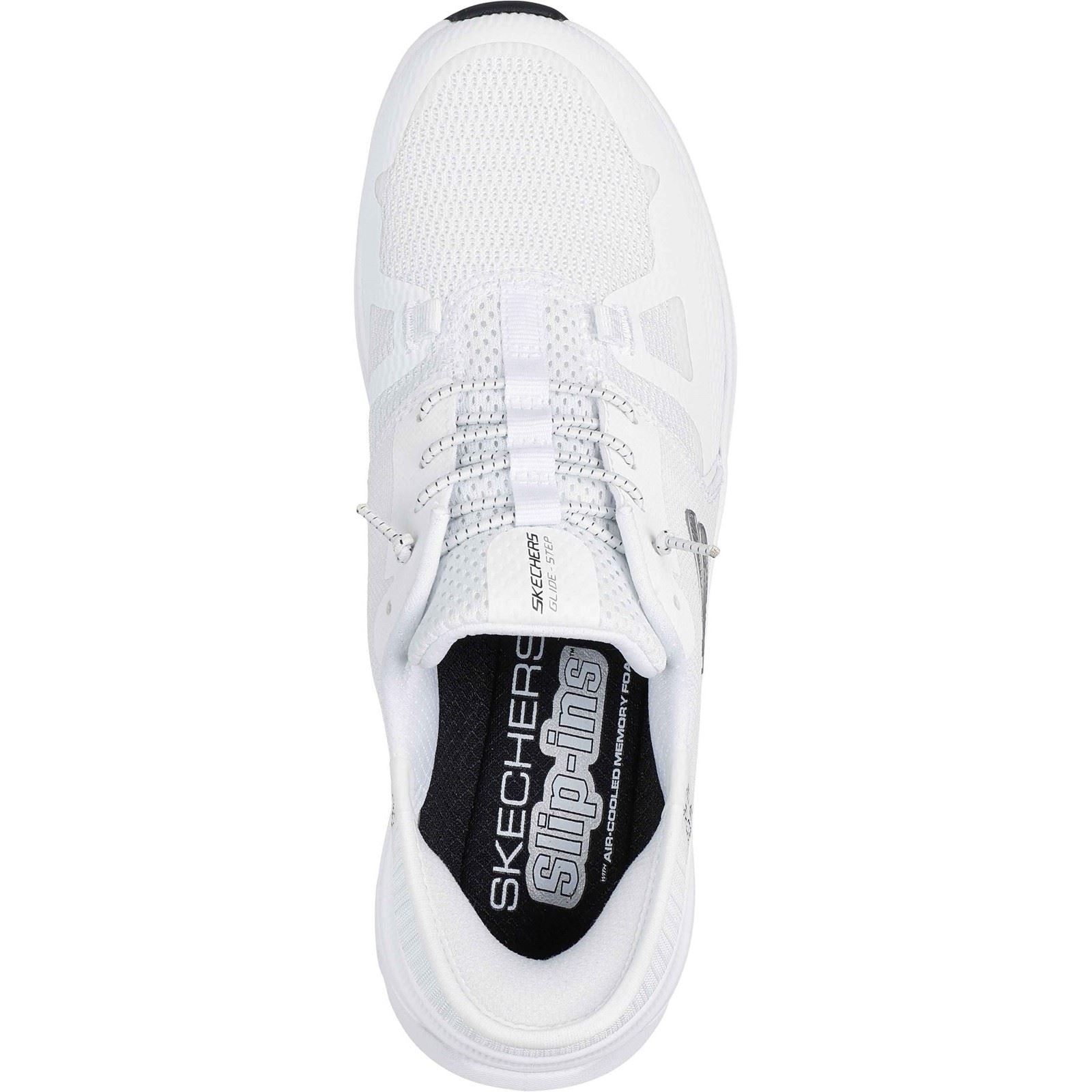 Skechers Glide-Step Pro Baskets Blanches En Polyester Pour Femmes