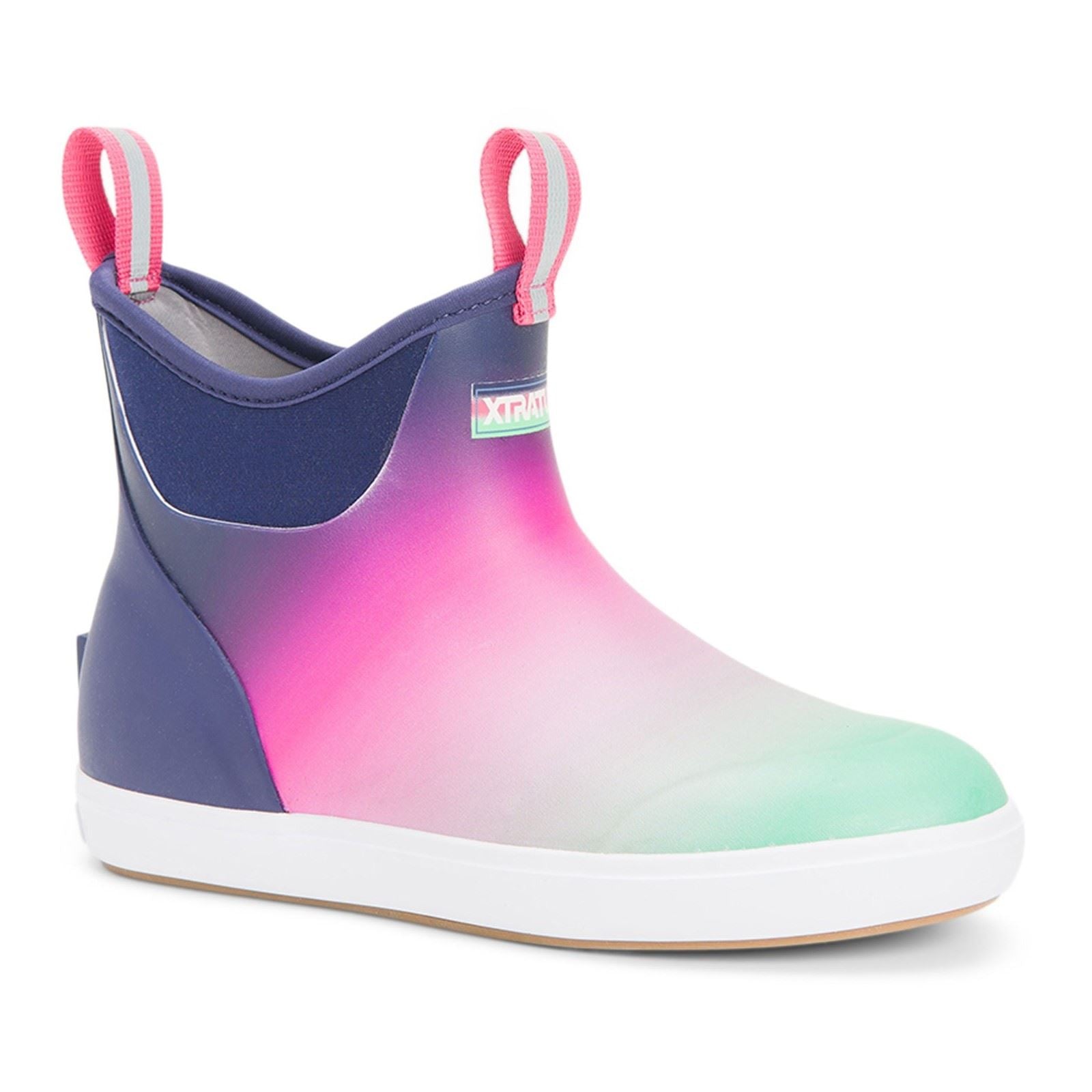Xtratuf Bottes De Pluie Aurora Wellington En Caoutchouc Violet À Cheville