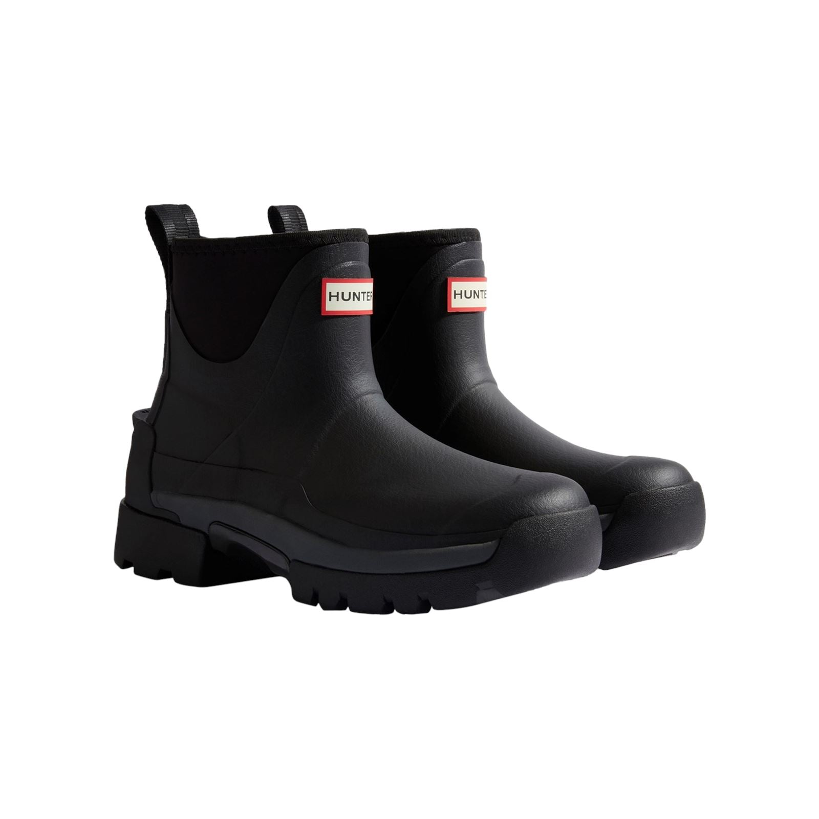 Hunter Balmoral Chelsea Bottes En Caoutchouc Pour Femmes, Noires
