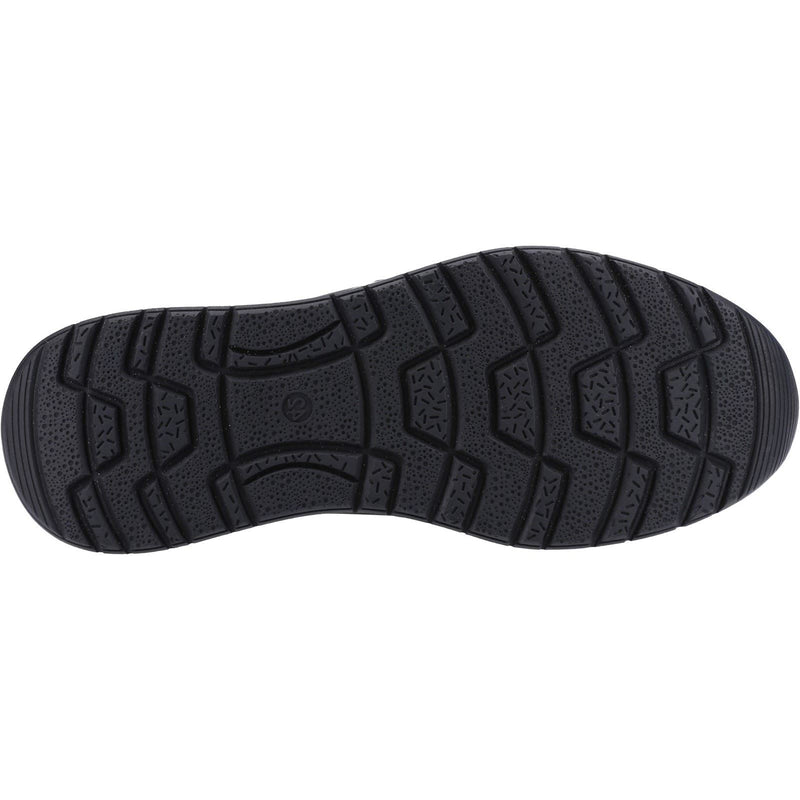 Hush Puppies Cole Mocassins En Nubuck Noir Pour Hommes
