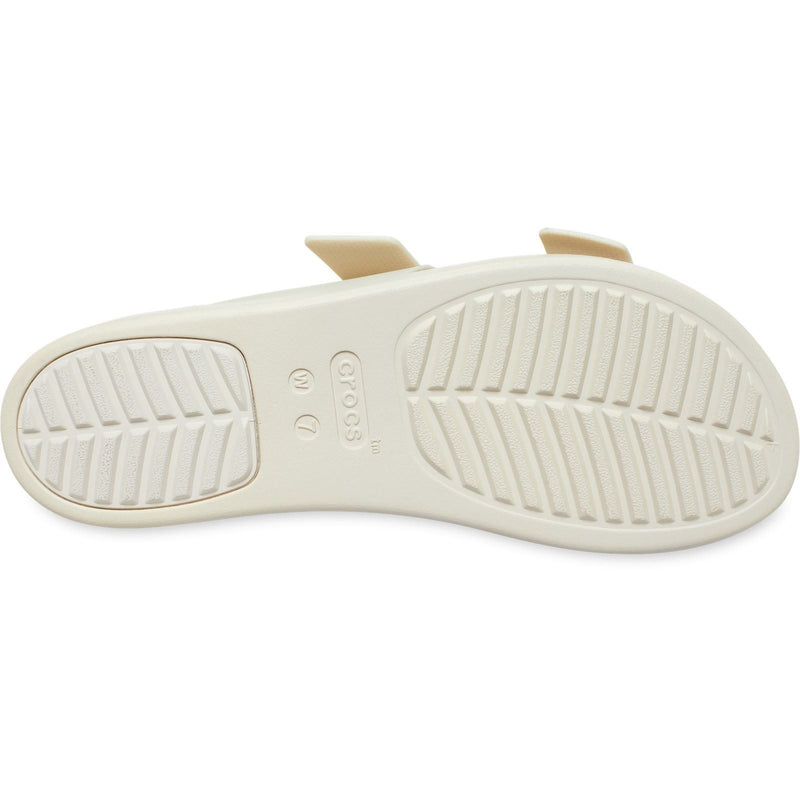Crocs Brooklyn Buckle Sandales En Pierre De Sable Pour Femme