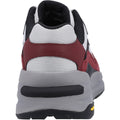 Skechers Global Jogger Baskets En Cuir Bordeaux Pour Hommes
