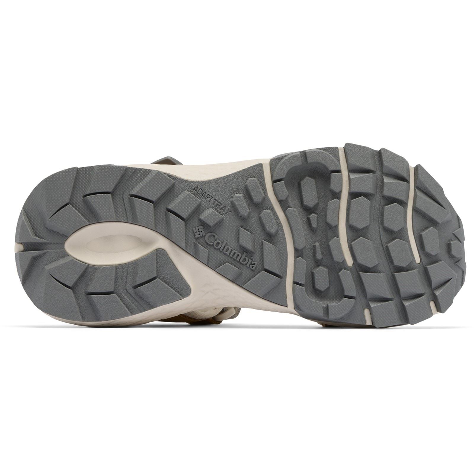 Columbia Peakfreak Rush Sandales En Cuir Pour Femmes En Pierre Sombre/Argile