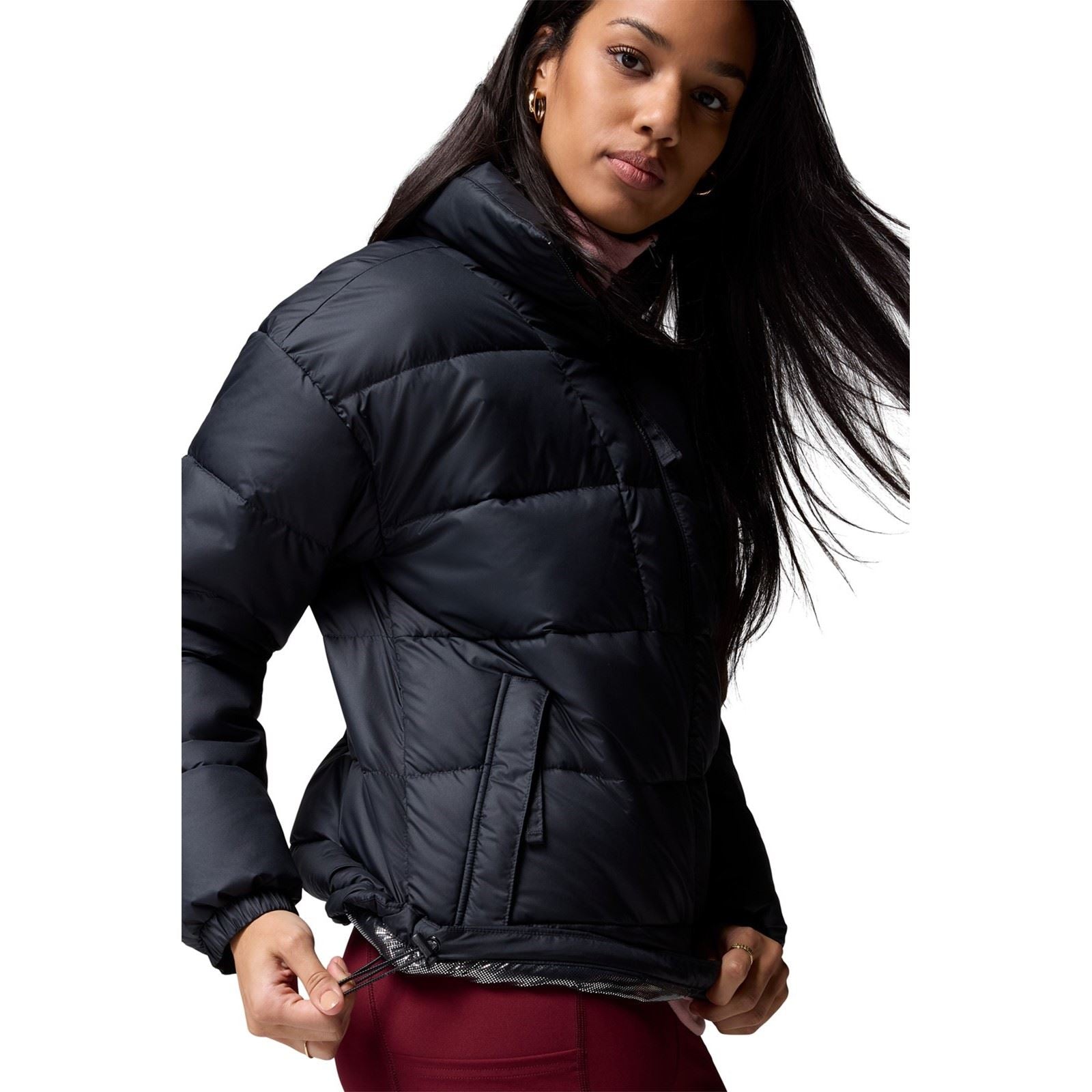 Columbia Pike Lake Jacket Vestes Matelassées Noires Pour Femmes