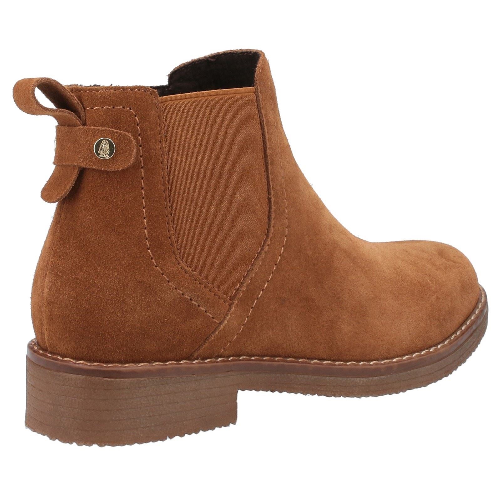 Hush Puppies Maddy Bottes En Daim Pour Femme En Couleur Beige