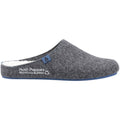 Hush Puppies The Good Slipper 90% Recyclé Rpet Polyester Chaussons Hommes En Gris Foncé