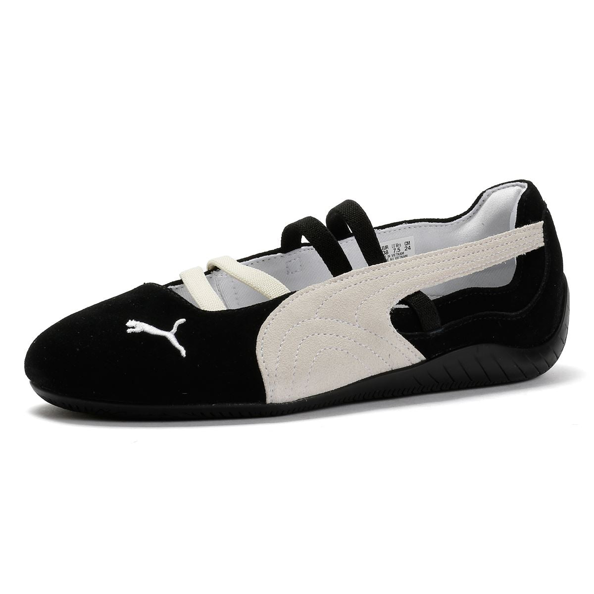 Puma Speedcat Ballet SD Chaussures Noires Pour Femmes En Suede