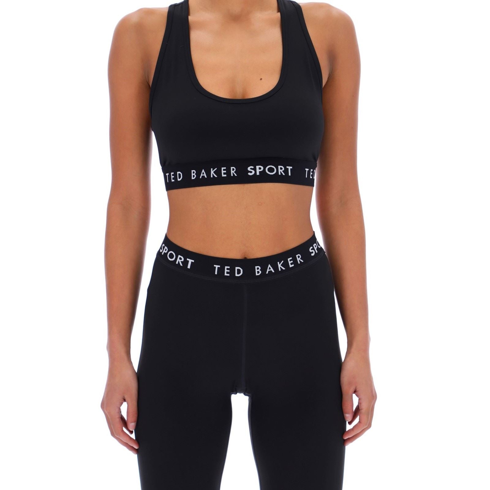 Ted Baker DIANA TBWSBA2525 Soutien Gorge De Sport Noir Pour Femme En Polyester