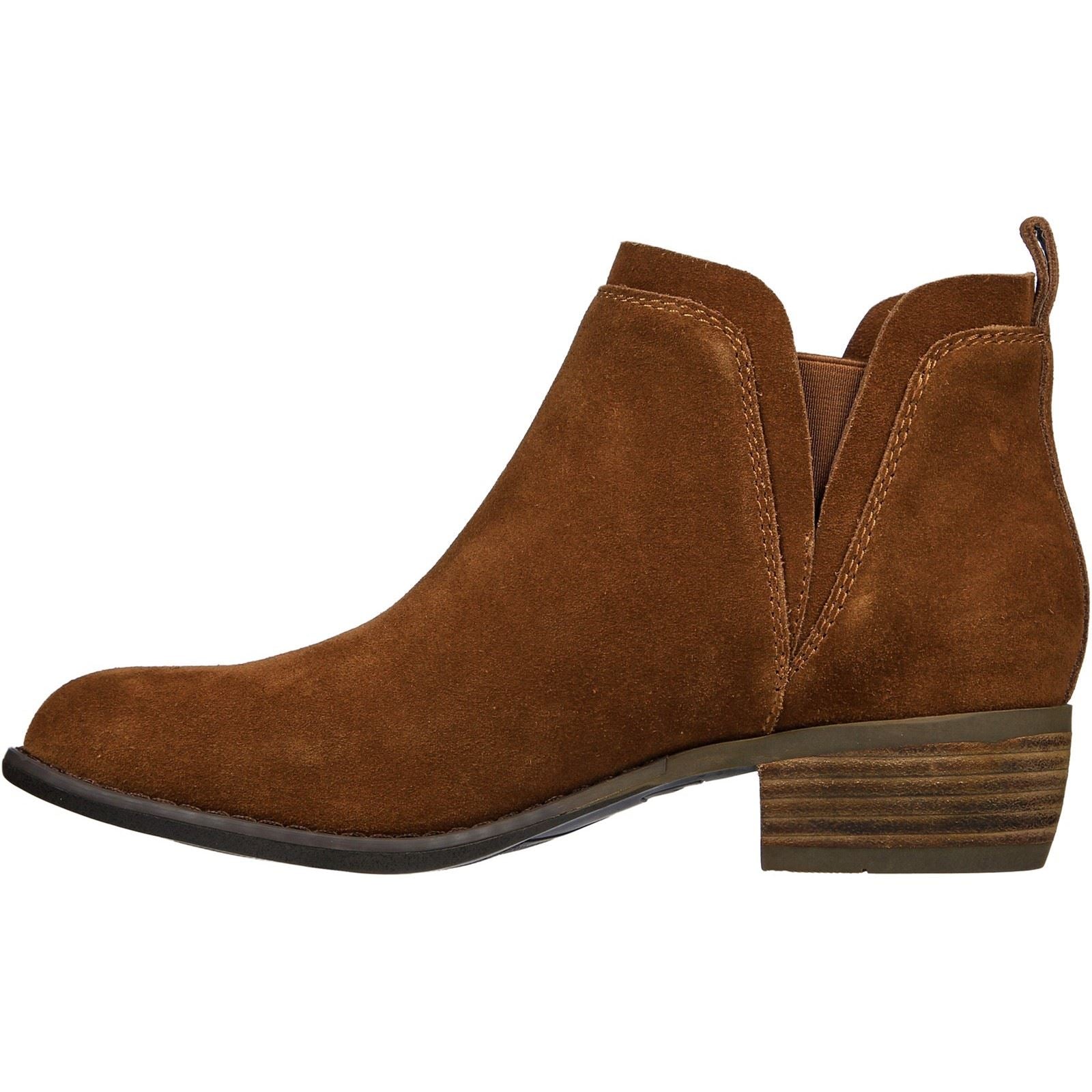 Skechers Texas Rodeo Night Bottes Marron En Cuir Pour Femmes