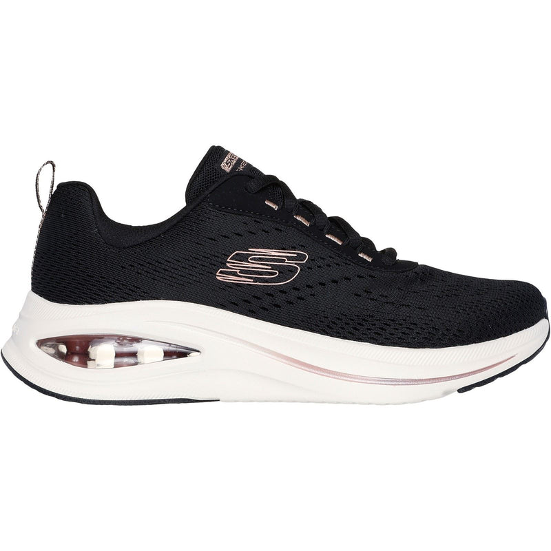Skechers Skech-Air Meta Neutral Air Baskets Pour Femmes En Synthétique Noir/Or Rose