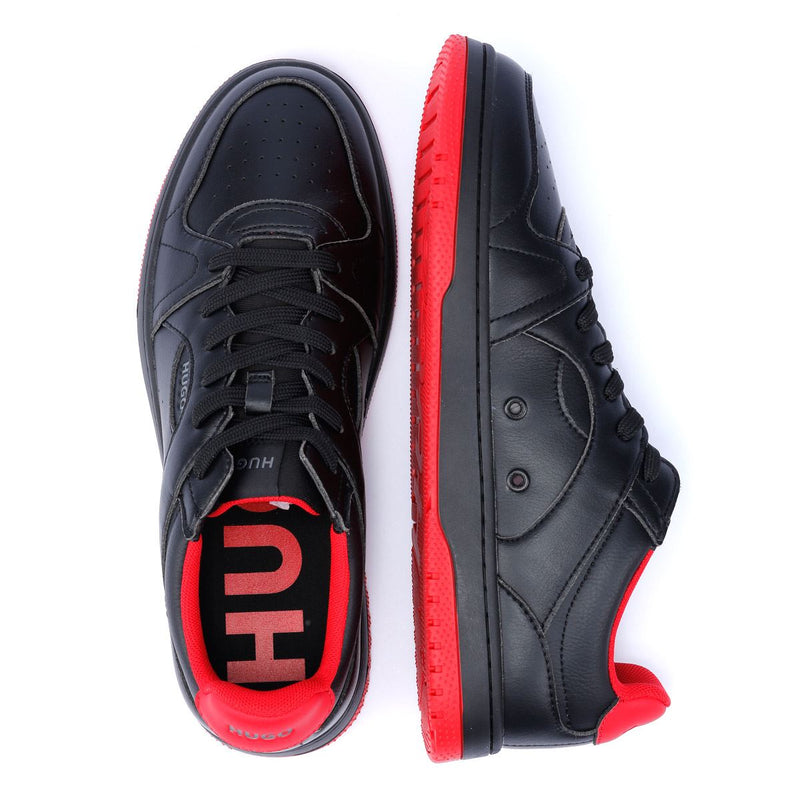 Hugo Hadrian Tennis Baskets Noires Pour Hommes