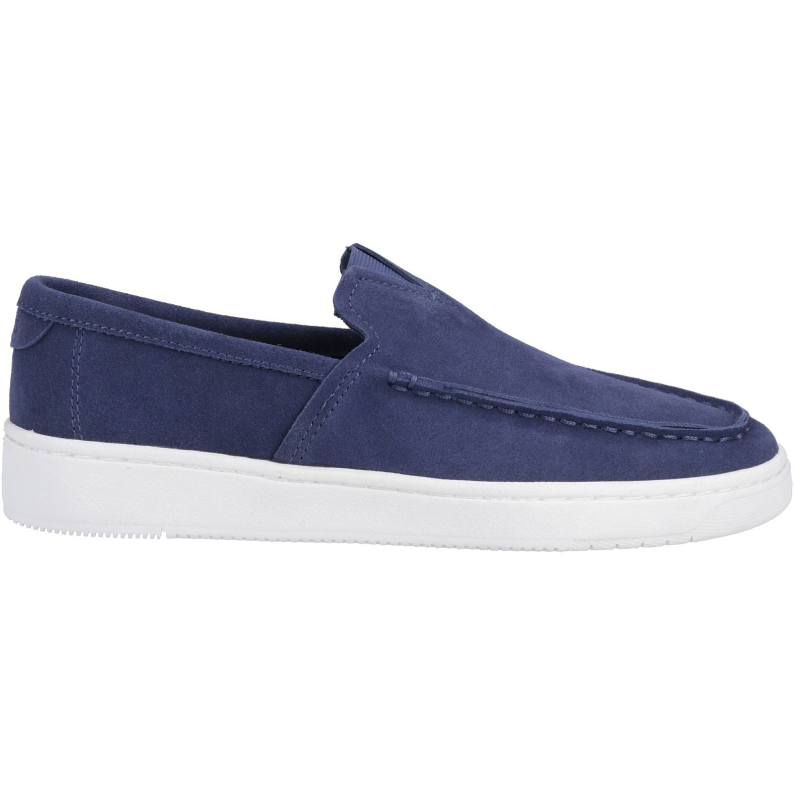 TOMS TRVL Lite Espadrilles En Cuir Pour Hommes Bleu Cadet