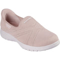 Skechers On-the-GO Flex Excellency Des Baskets En Toile Pour Femmes De Couleur Rose Pâle