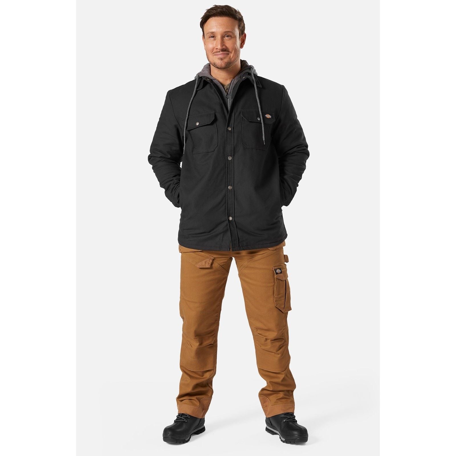 Dickies Duck Veste Noire Pour Homme
