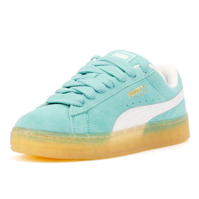 Puma Suede XL Baskets Roses Suède