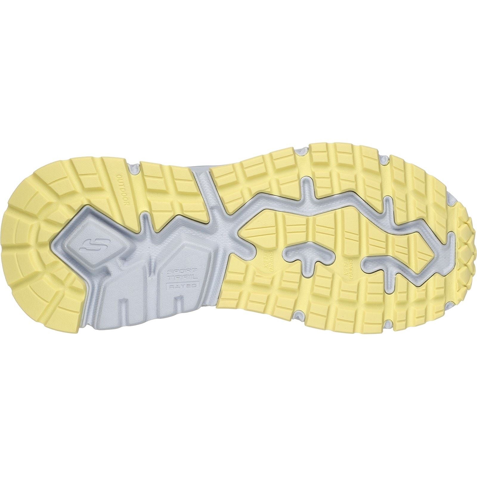 Skechers D'Lux Journey Marigold Chaussures De Randonnée Synthétiques Pour Femmes Bleues/Jaunes