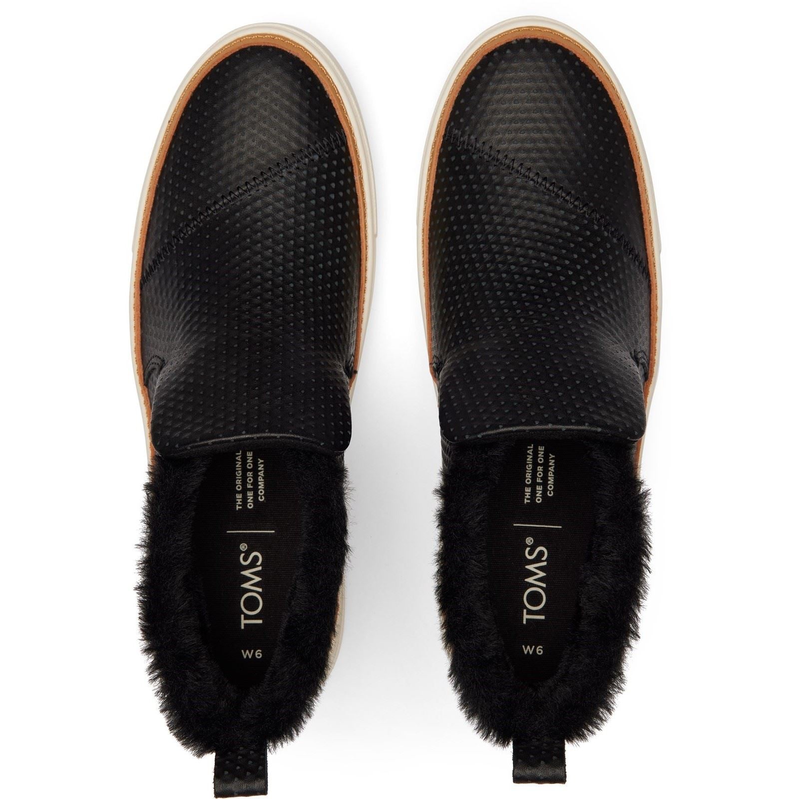TOMS Paxton Bottes Noires Pour Femmes En Cuir Mélangé